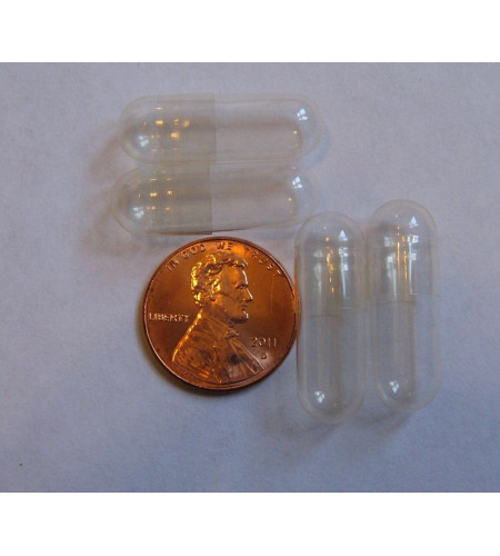 size 00 empty gelatin capsules