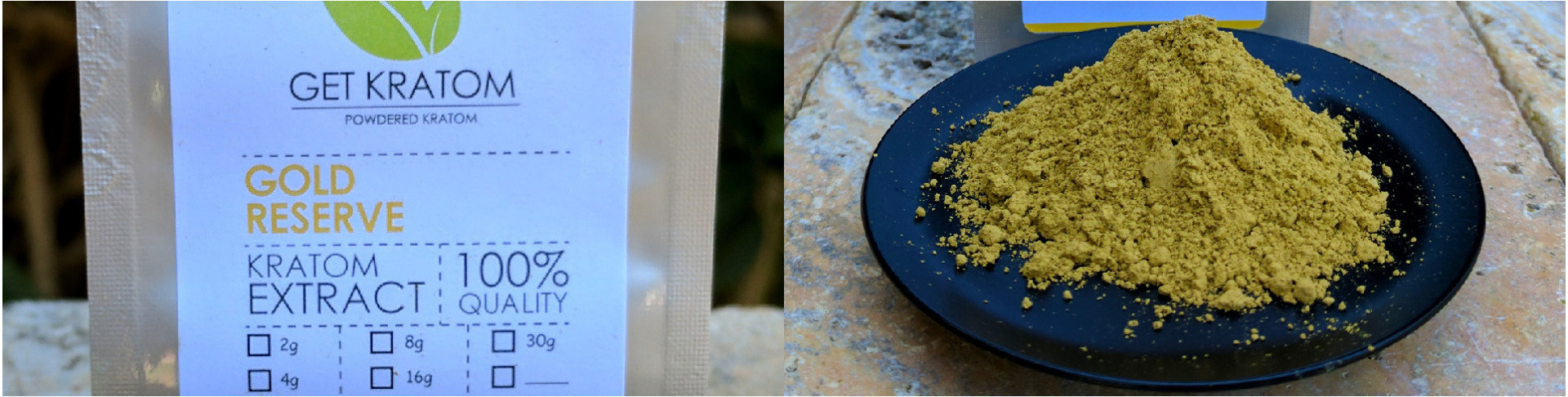 Gold Reserve Kratom Extract Cápsulas